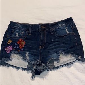Jean shorts